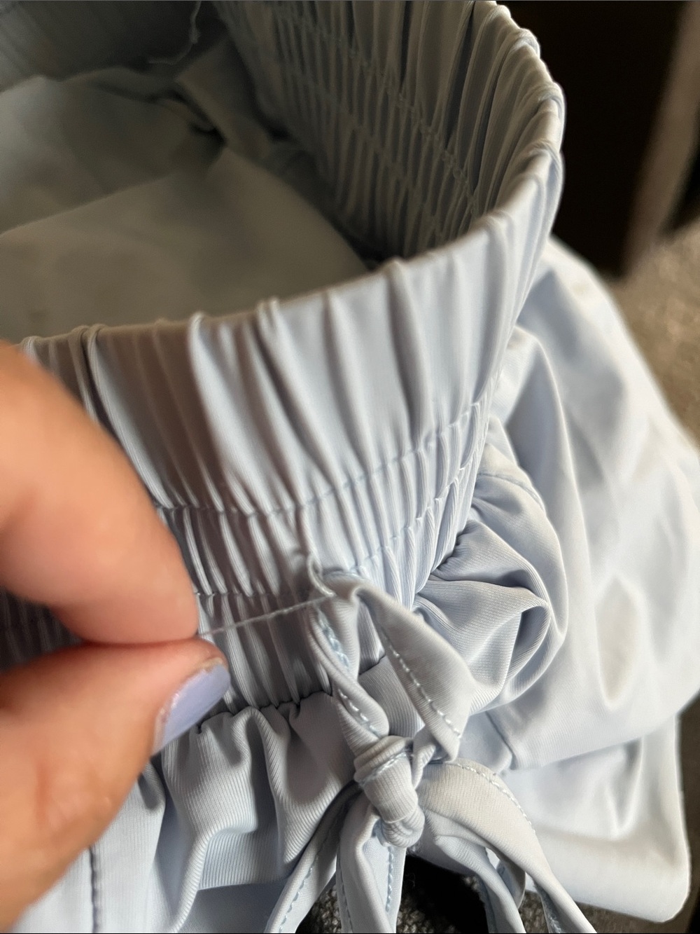 Altar'd State Light Blue Athletic Shorts - Picture 9 of 9